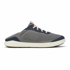 Moku Pae Men's Boat Shoes - Ash / Trench Blue