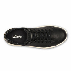 Lae‘ahi Lī ‘Ili Men's Leather Sneakers - Onyx