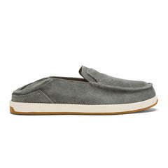Kākaha Nia Men‘s Suede Slip-On Shoes - Ash