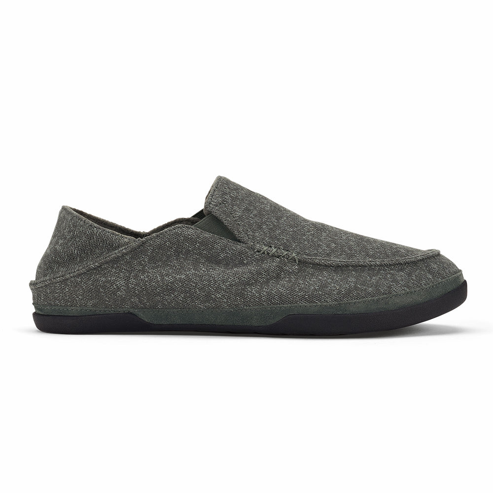 Moloā Hulu Men's Lightweight Slippers - Lava Rock