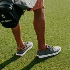 Wai‘alae Waterproof Leather Golf Shoes - Stone