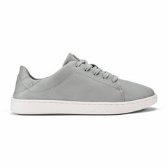 Pehuea Lī ‘Ili Women's Leather Sneakers - Ash