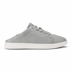 Pehuea Lī ‘Ili Women's Leather Sneakers - Ash