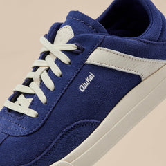 Hā‘upu Leather Sneakers - Navy / Off White