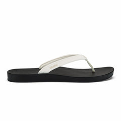 ‘Uiki Everyday Beach Sandals - Bright White / Lava Rock