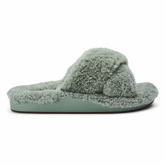 Hila Heu Slide Slipper Sandals - Muted Green