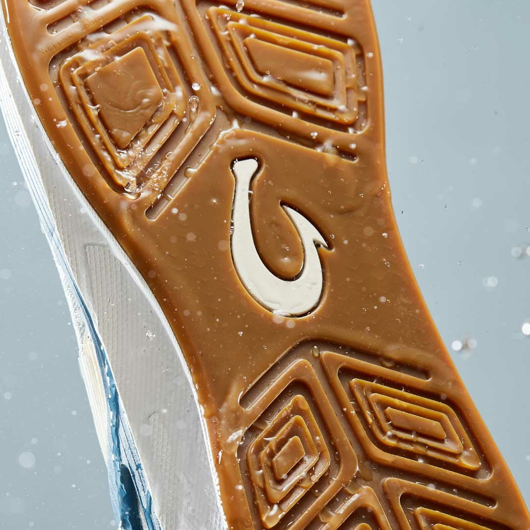‘Ahi Water Boat Shoes - Blue Pearl / White Sand