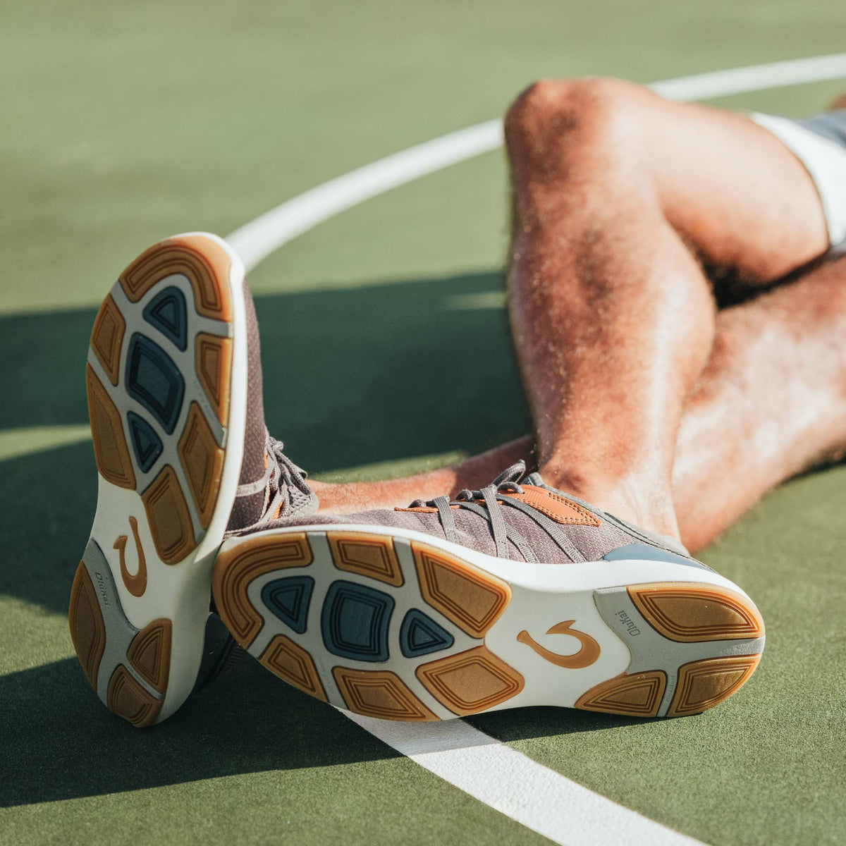 Mio Lī Men's Athletic Shoes - Pavement / Vintage Indigo
