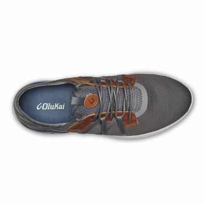 Mio Lī Men's Athletic Shoes - Pavement / Vintage Indigo