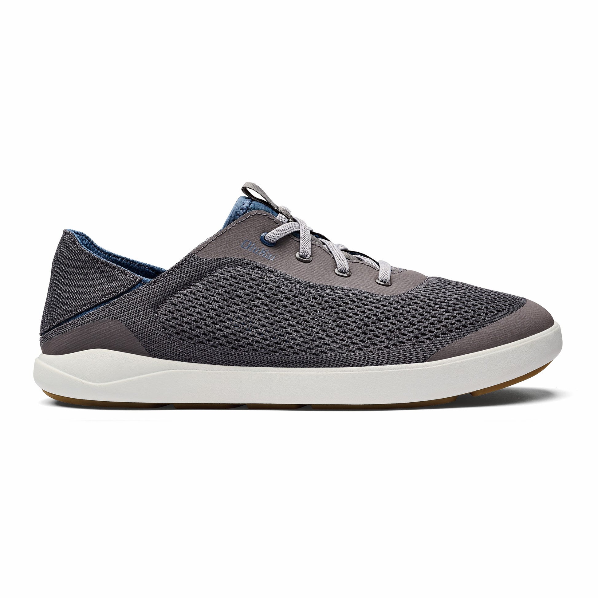 Moku Pae Men's Boat Shoes - Pavement / Vintage Blue