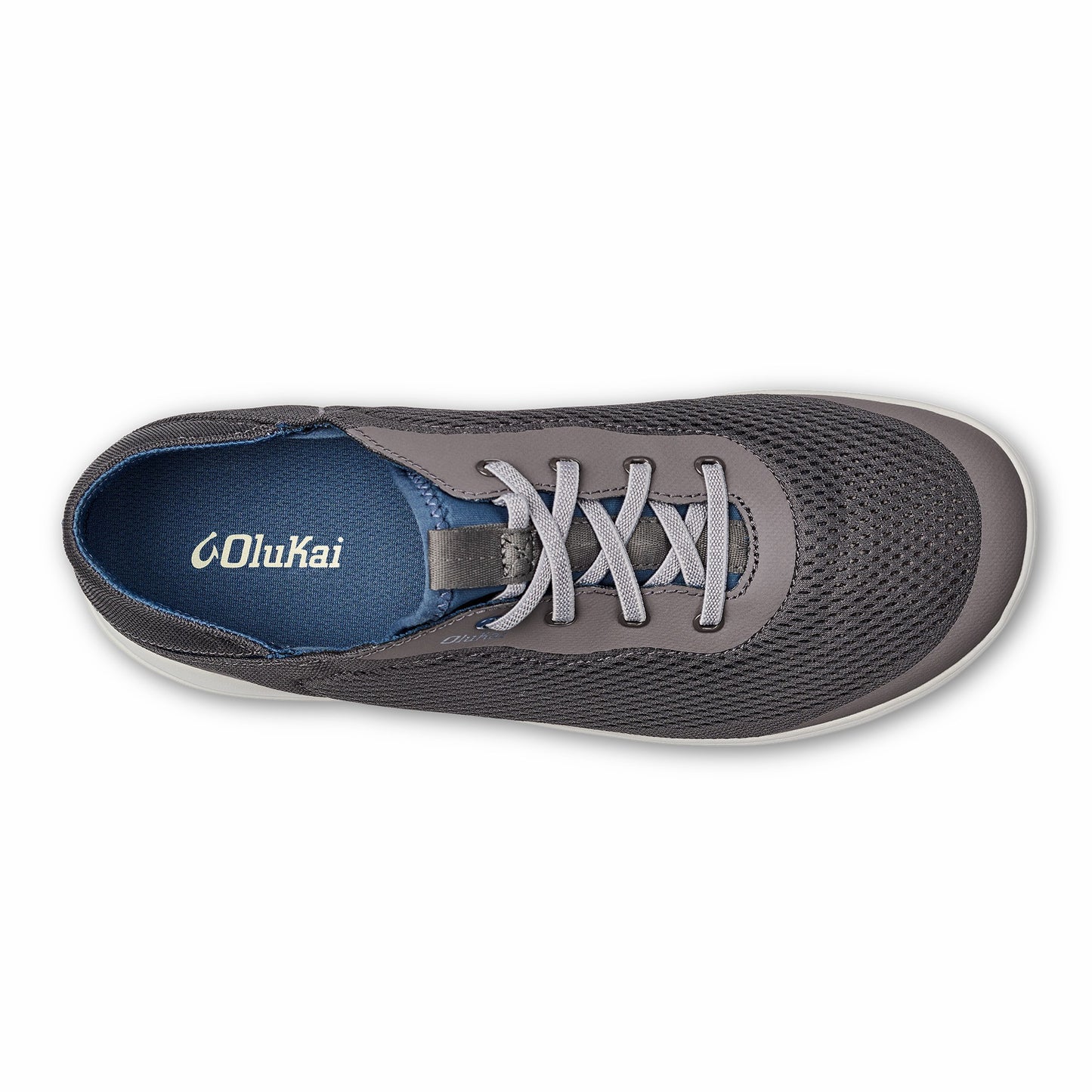 Moku Pae Men's Boat Shoes - Pavement / Vintage Blue