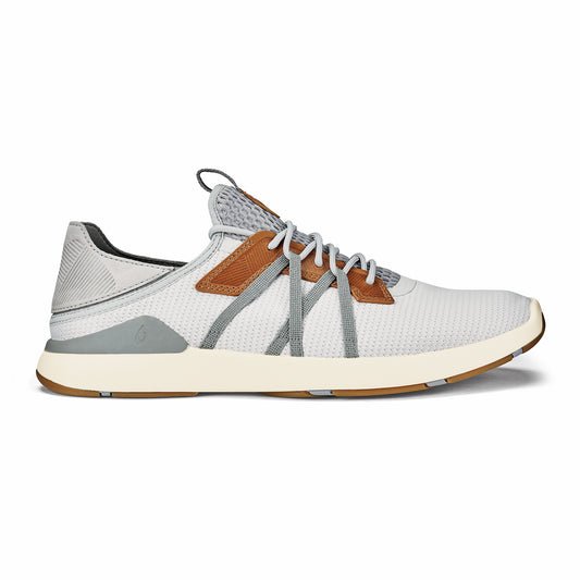 Mio Lī Men's Athletic Shoes - Mist Grey / Poi