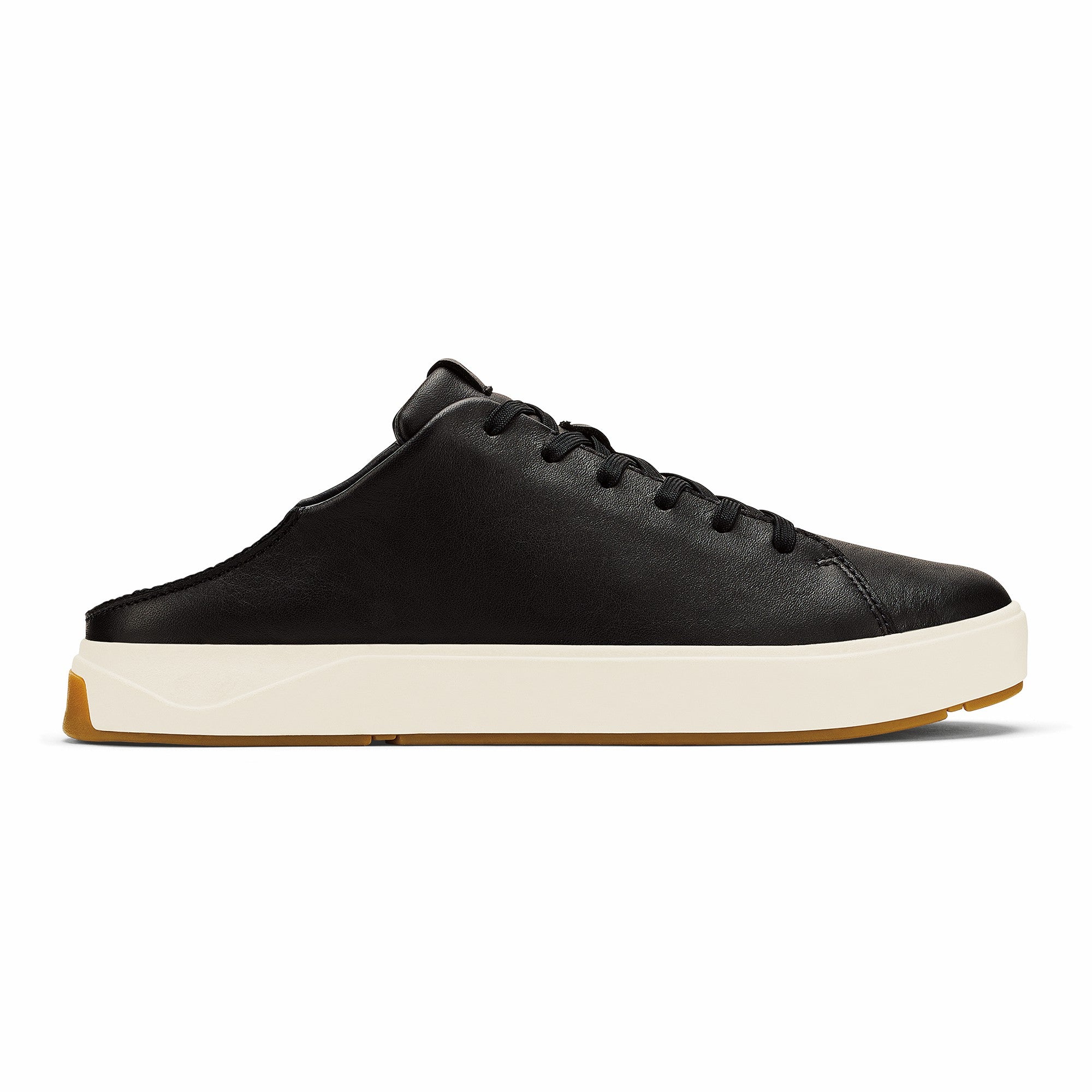 Lae‘ahi Lī ‘Ili Men's Leather Sneakers - Onyx