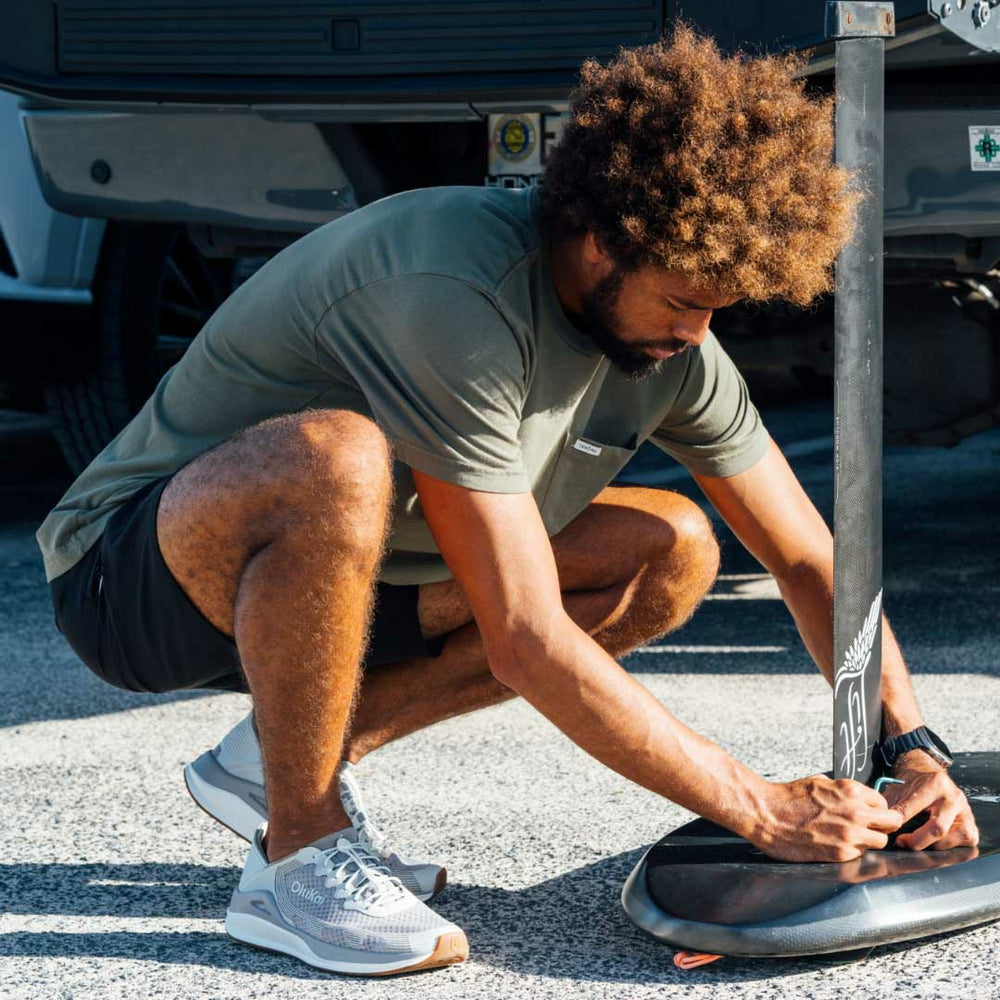‘Ahi Water Boat Shoes - Ash / Sterling