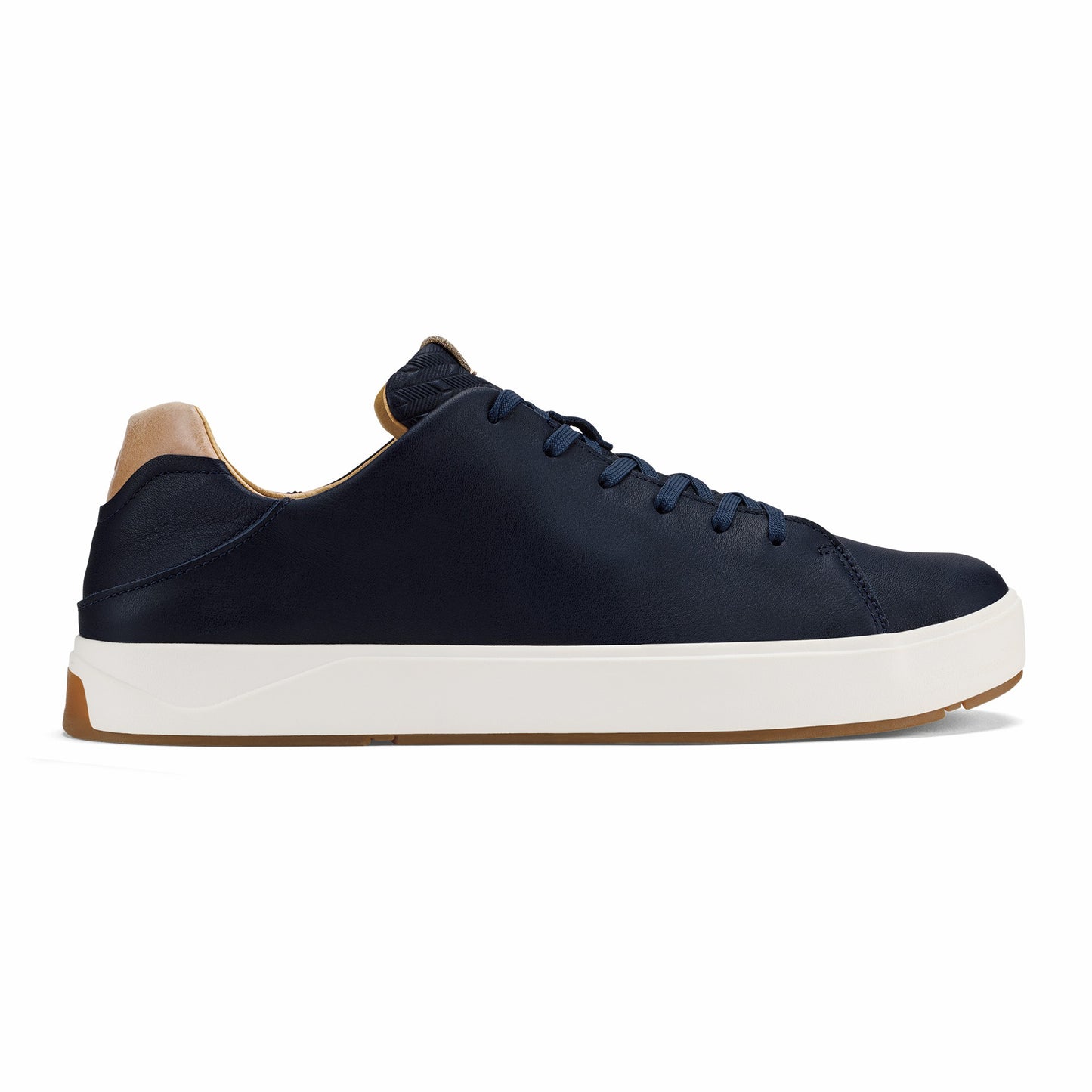 Lae‘ahi Lī ‘Ili Men's Leather Sneakers - Trench Blue