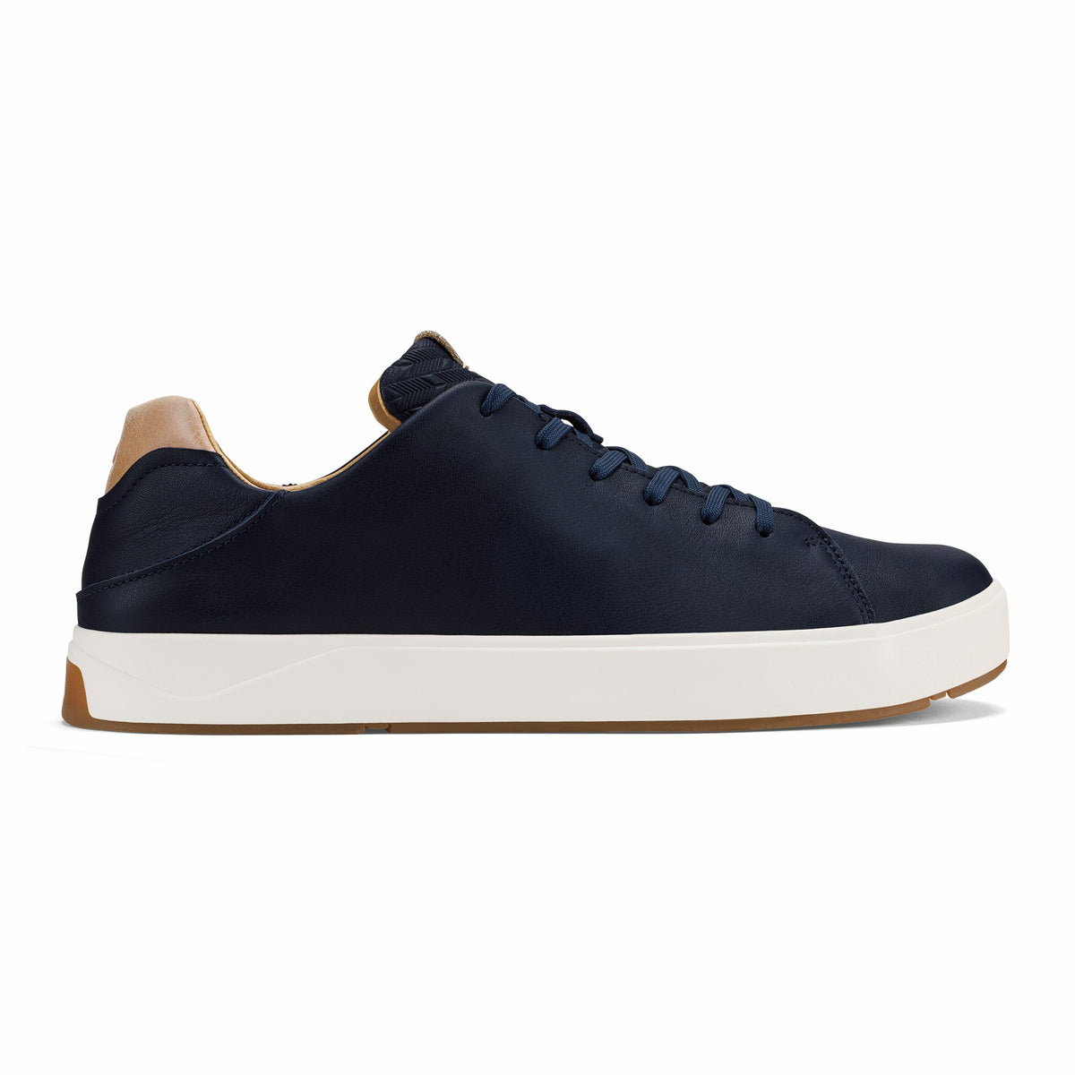 Lae‘ahi Lī ‘Ili Men's Leather Sneakers - Trench Blue