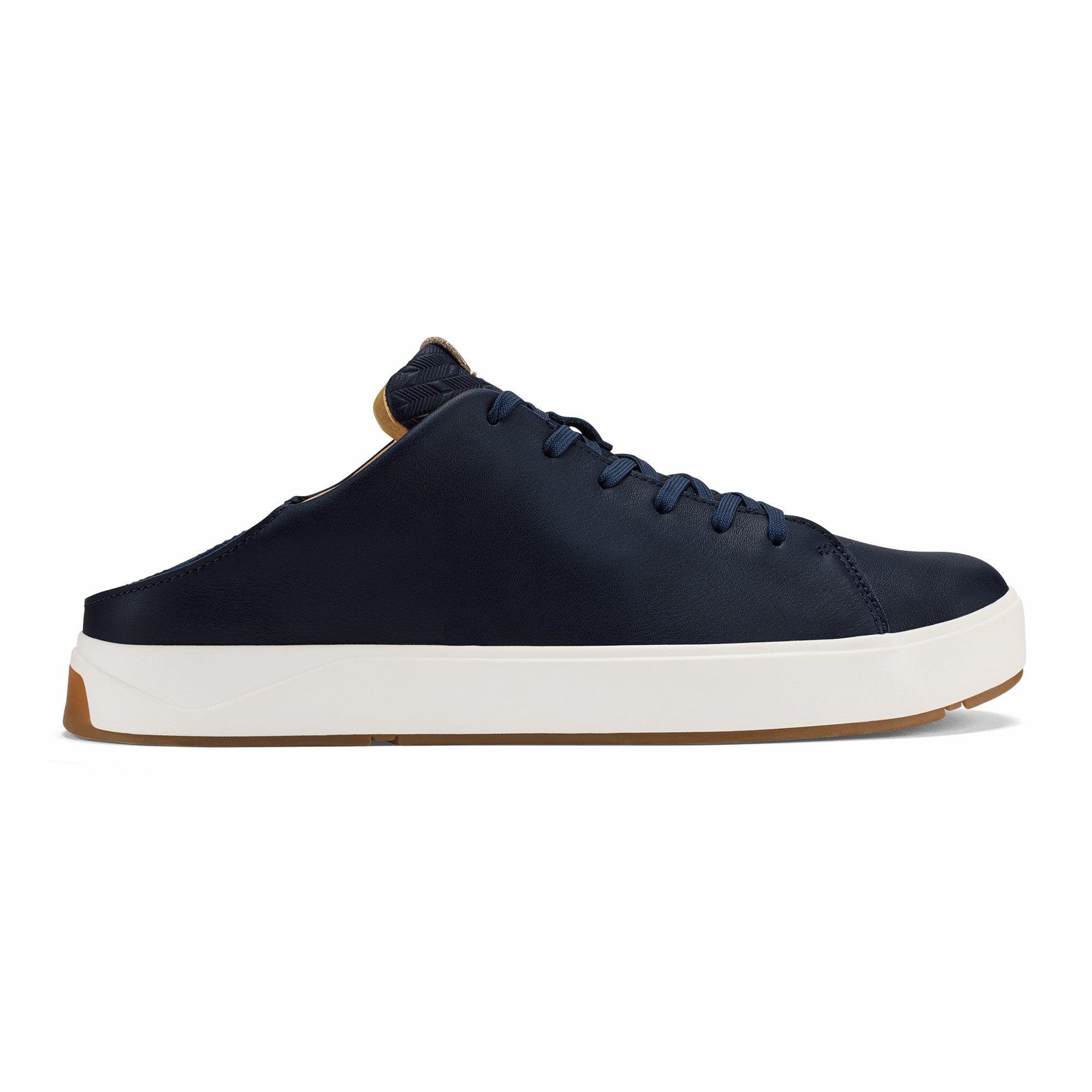 Lae‘ahi Lī ‘Ili Men's Leather Sneakers - Trench Blue