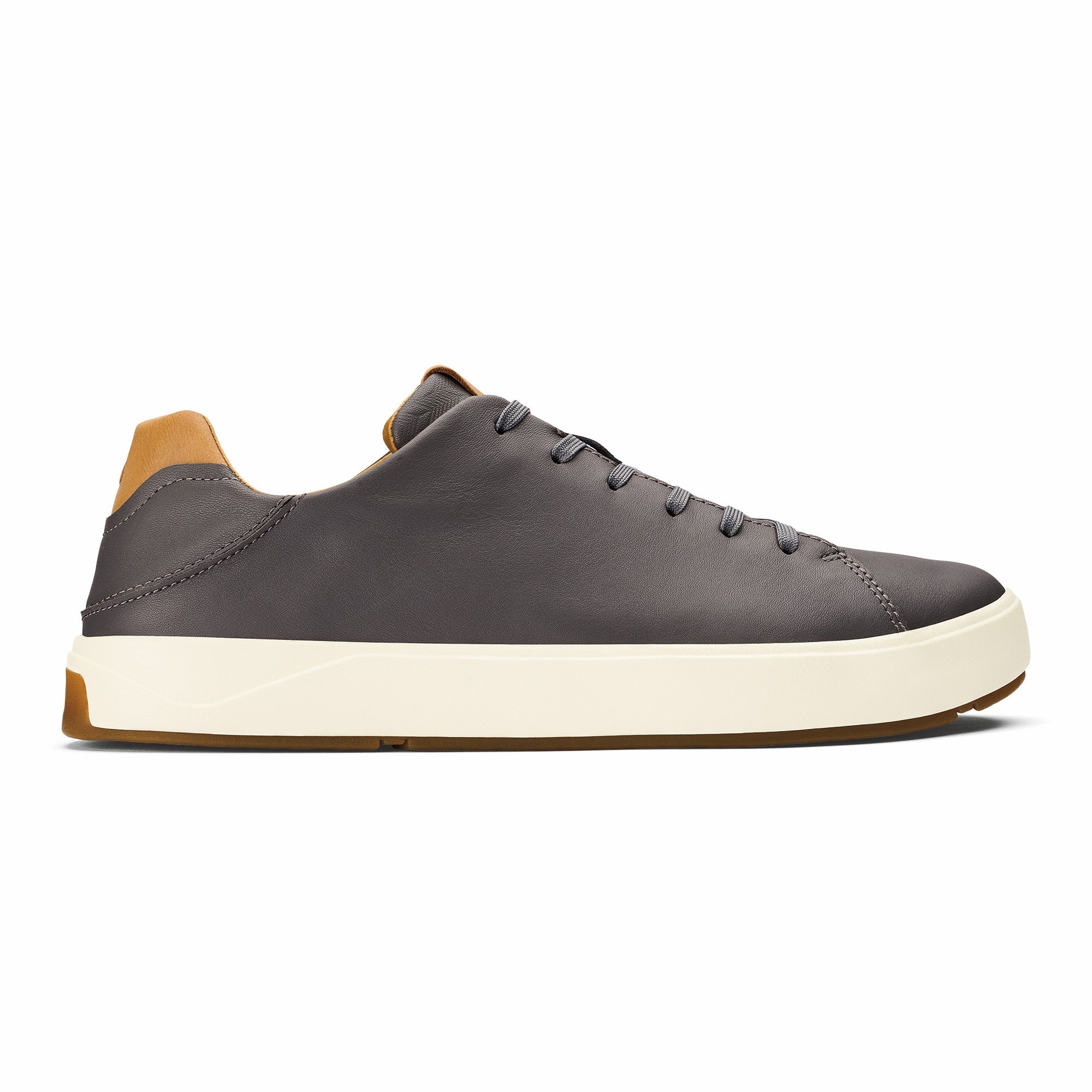 Lae‘ahi Lī ‘Ili Men's Leather Sneakers - Stone