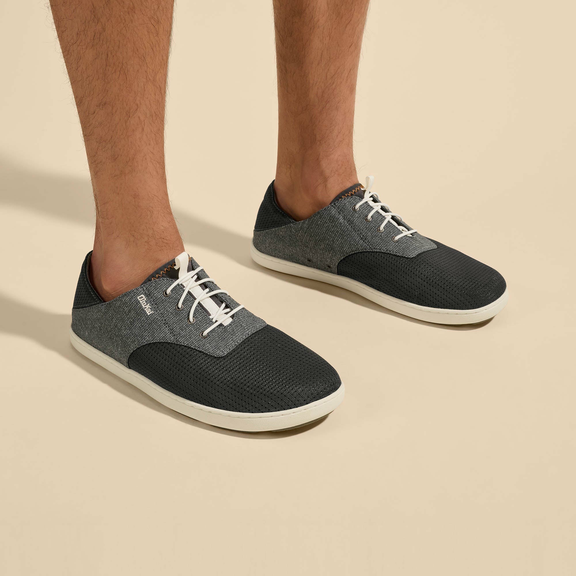 Nohea Moku Men's Boat Shoes - Dark Shadow