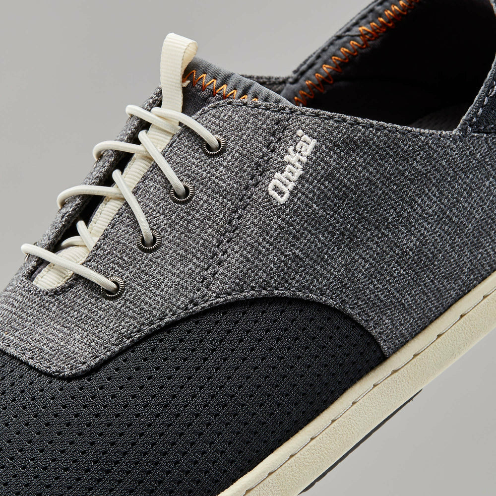 Nohea Moku Men's Boat Shoes - Dark Shadow