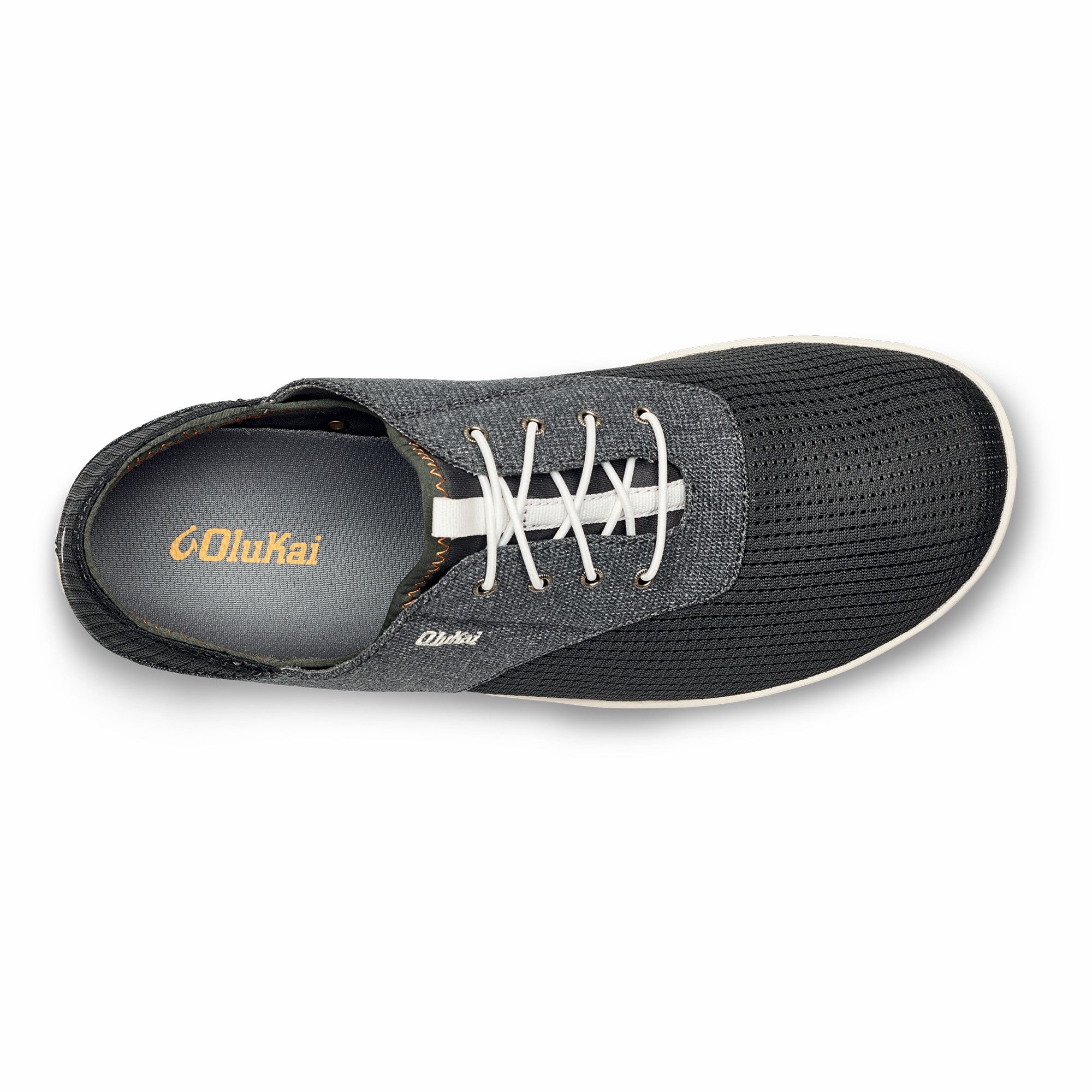 Nohea Moku Men's Boat Shoes - Dark Shadow