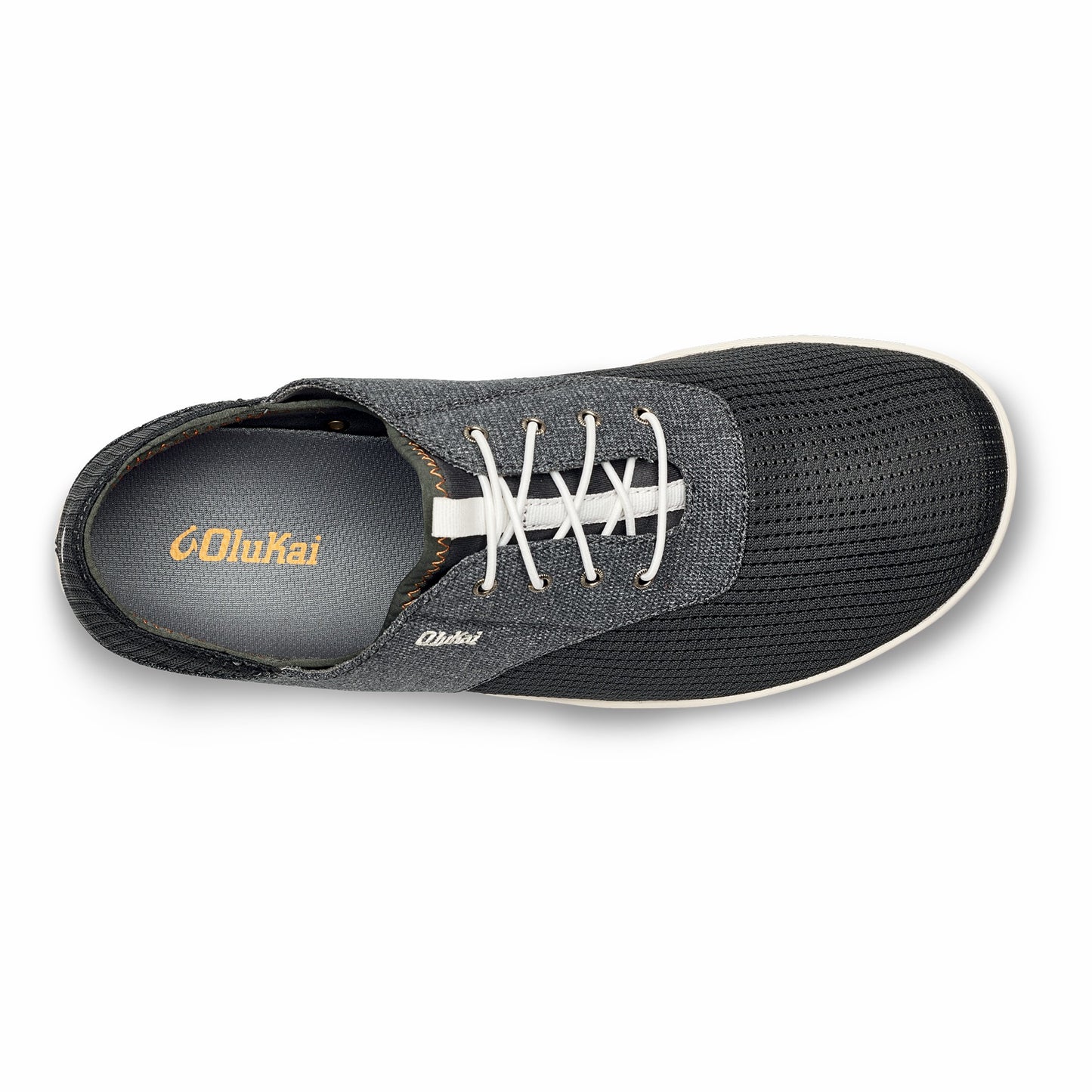 Nohea Moku Men's Boat Shoes - Dark Shadow