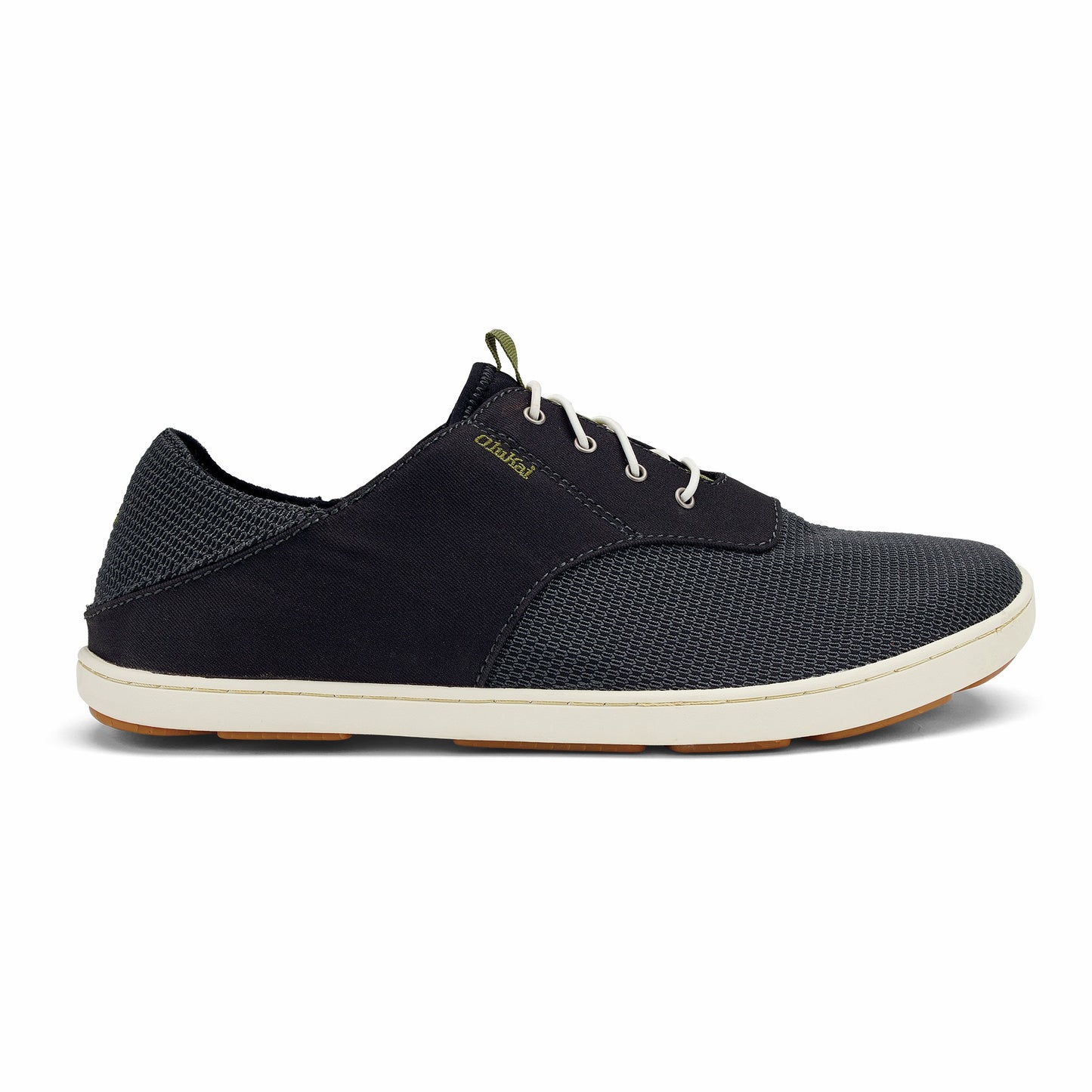 Nohea Moku Men's Boat Shoes - Black