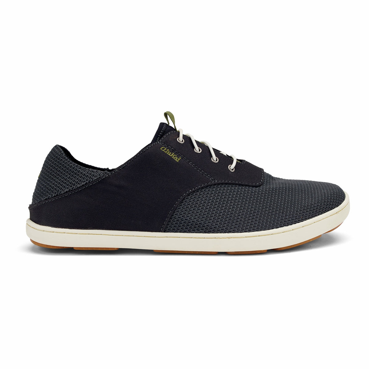 Nohea Moku Men's Boat Shoes - Black