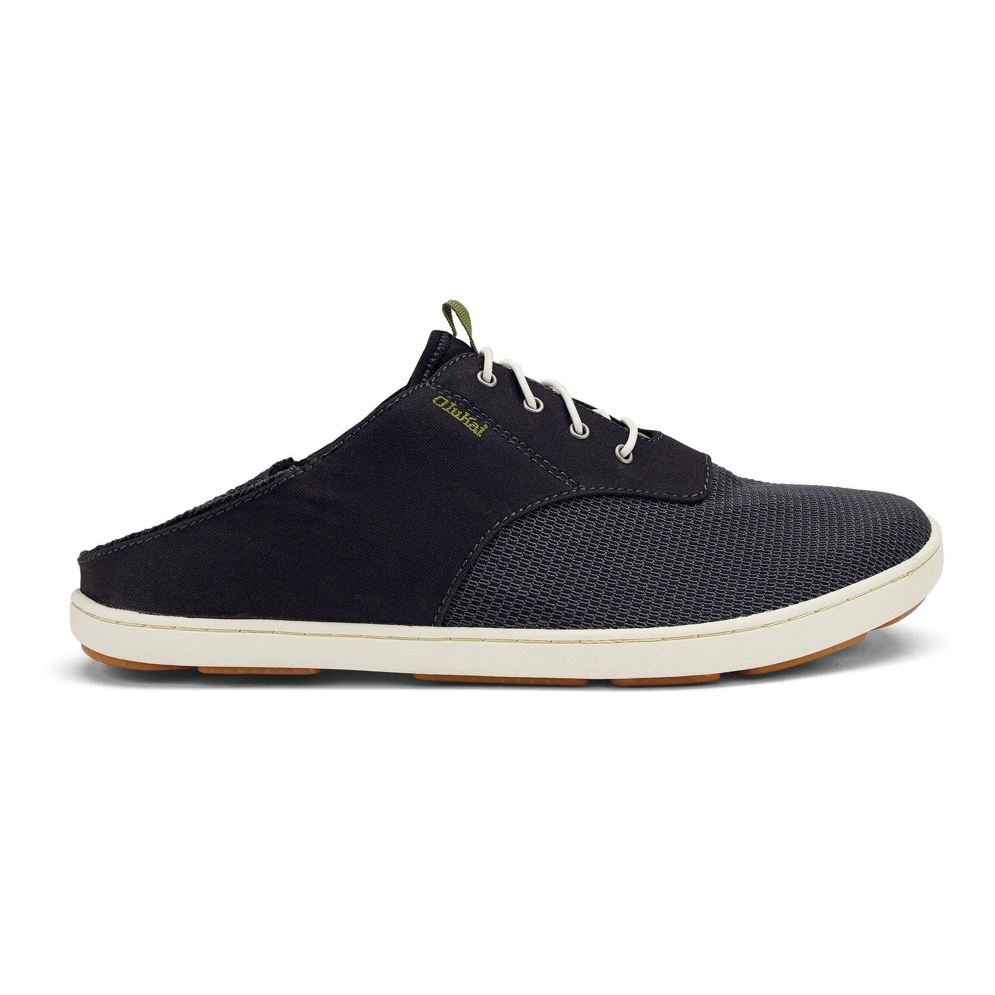 Nohea Moku Men's Boat Shoes - Black