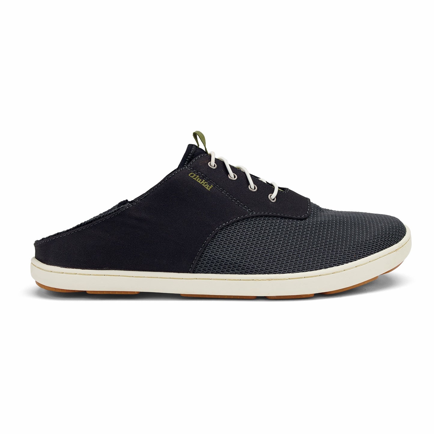 Nohea Moku Men's Boat Shoes - Black