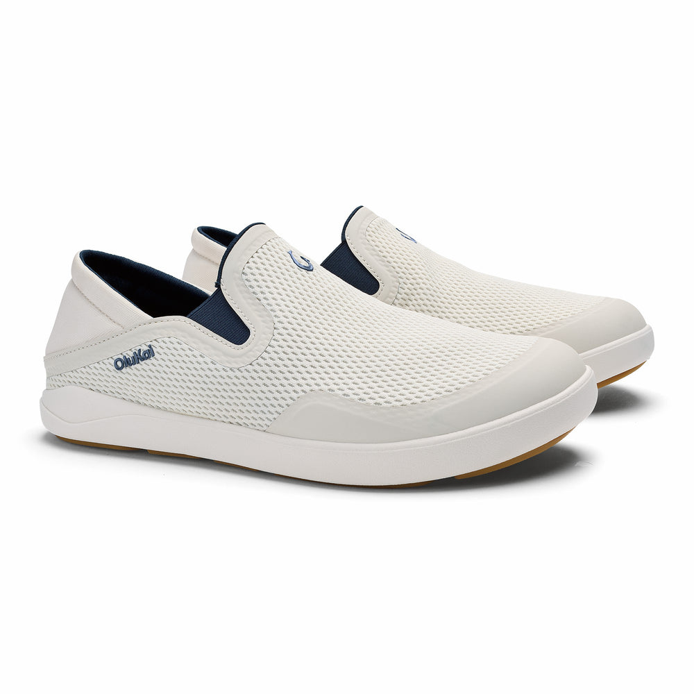 Moku Slip On - White Sand / Trench Blue