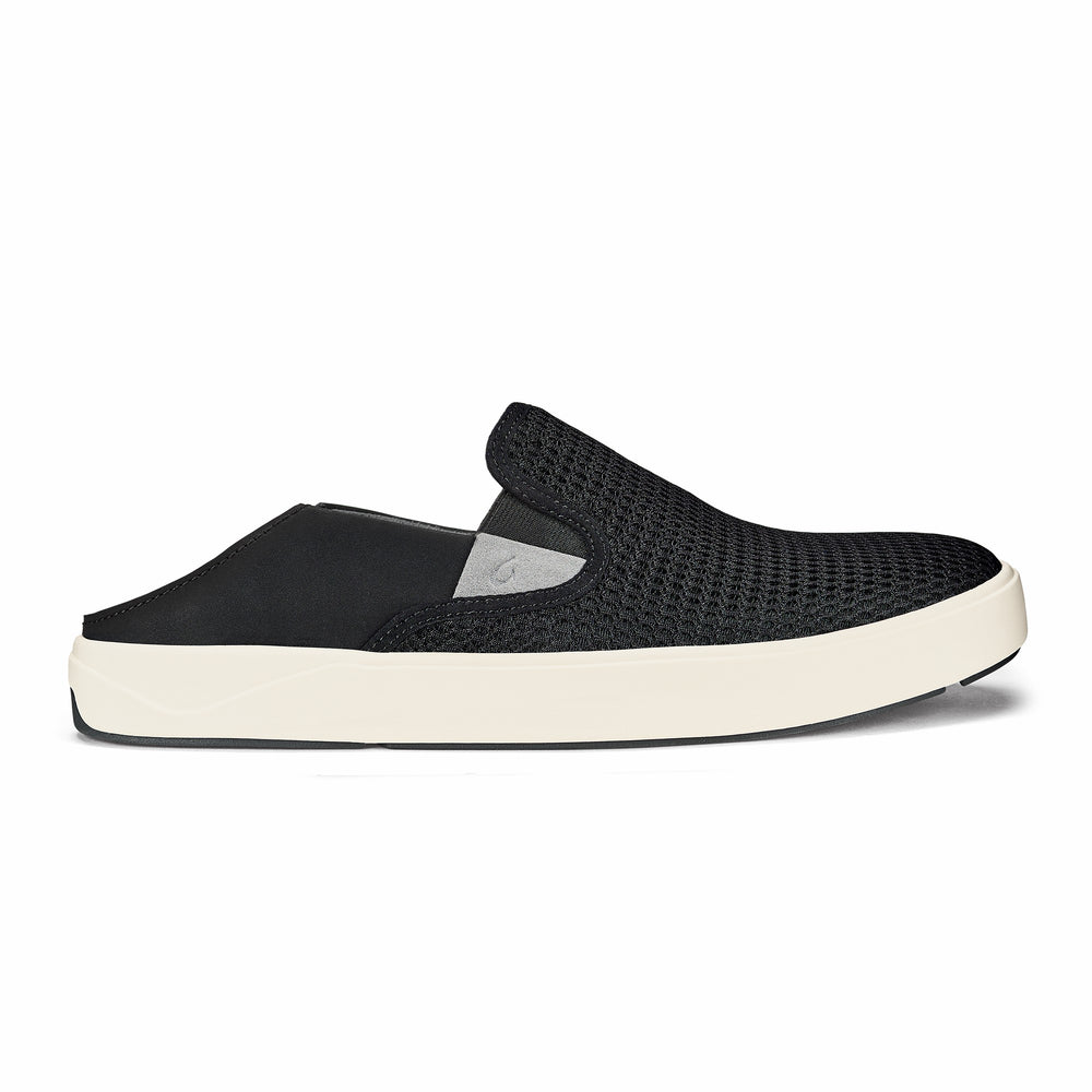 OluKai Lae‘ahi - Black | Men's Slip-on Sneakers