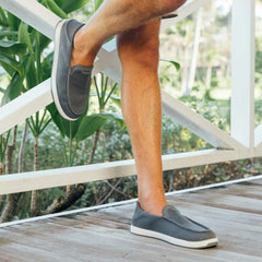 Kākaha Mesh Men‘s Slip-On Shoes - Rock