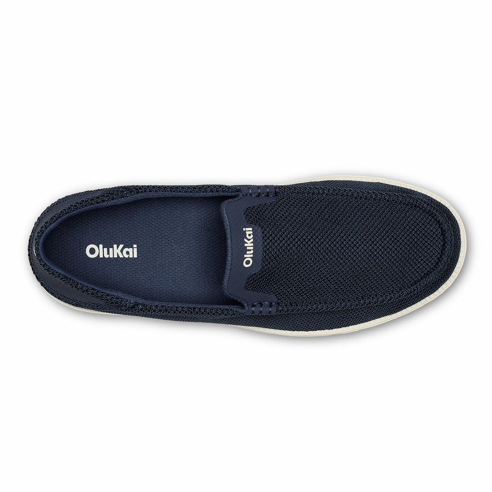 Kākaha Mesh Men‘s Slip-On Shoes - Navy