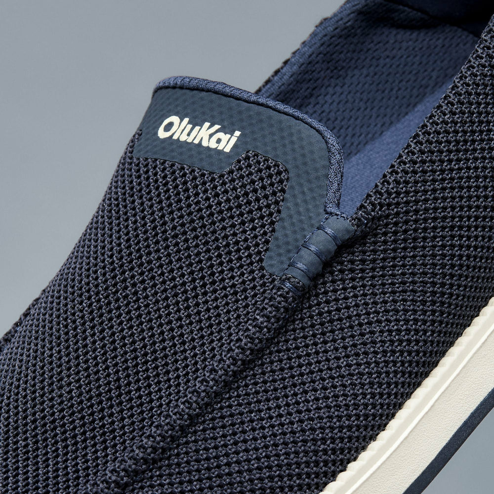 Kākaha Mesh Men‘s Slip-On Shoes - Navy