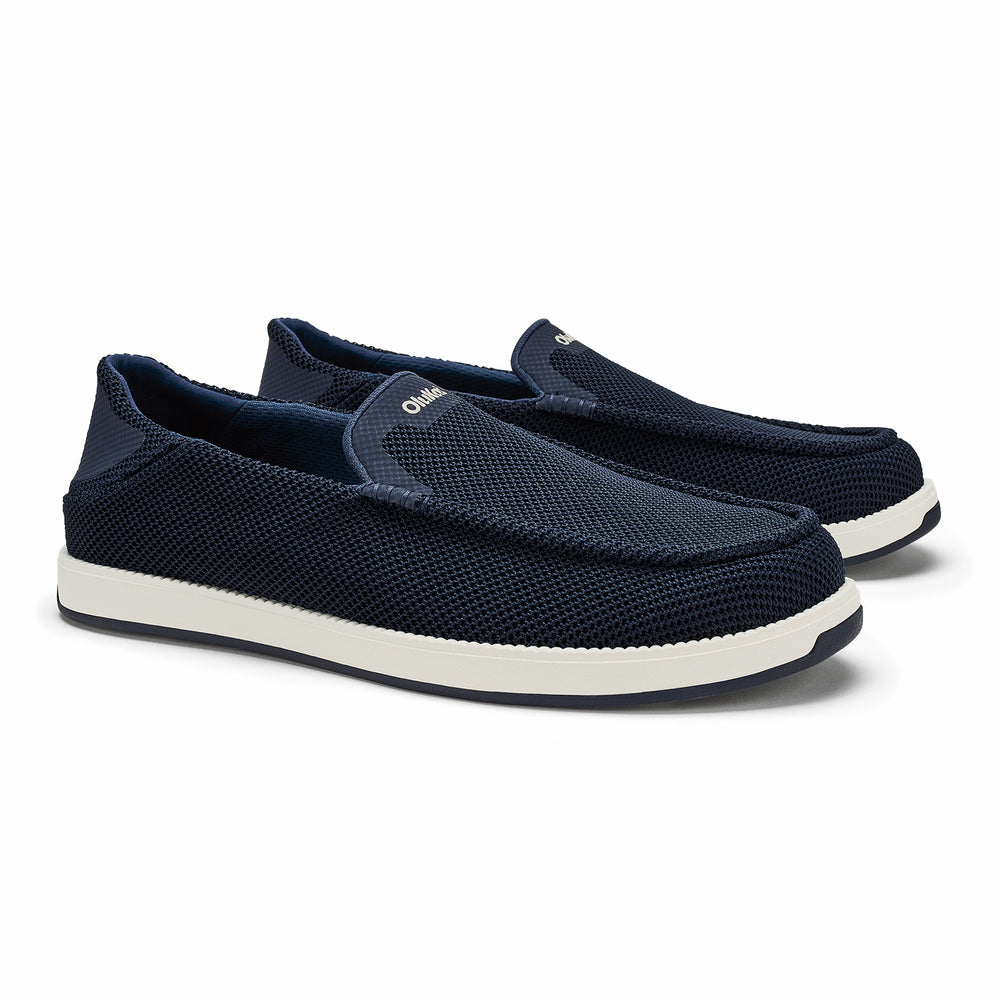 Kākaha Mesh Men‘s Slip-On Shoes - Navy