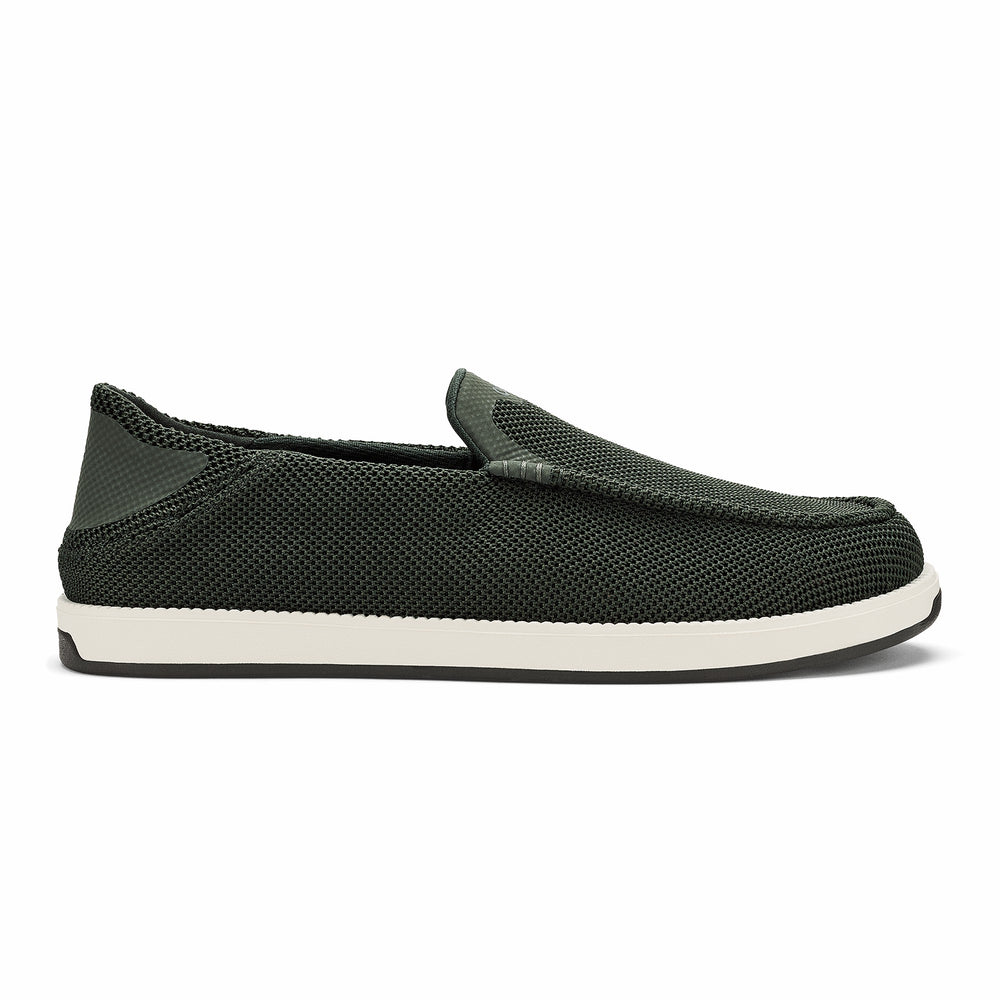 Kākaha Mesh Men‘s Slip-On Shoes - Nori