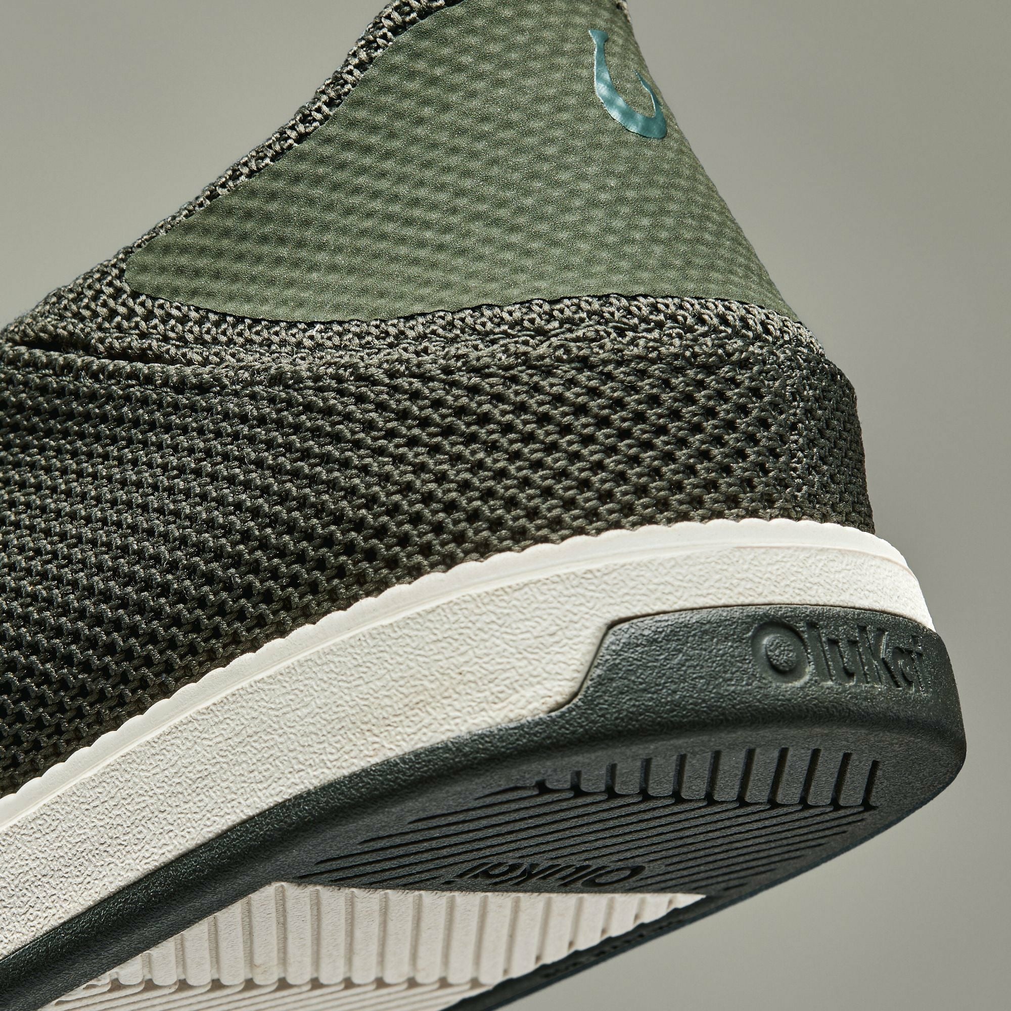 Kākaha Mesh Men‘s Slip-On Shoes - Nori