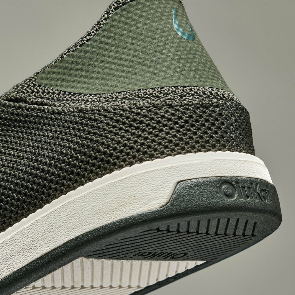 Kākaha Mesh Men‘s Slip-On Shoes - Nori