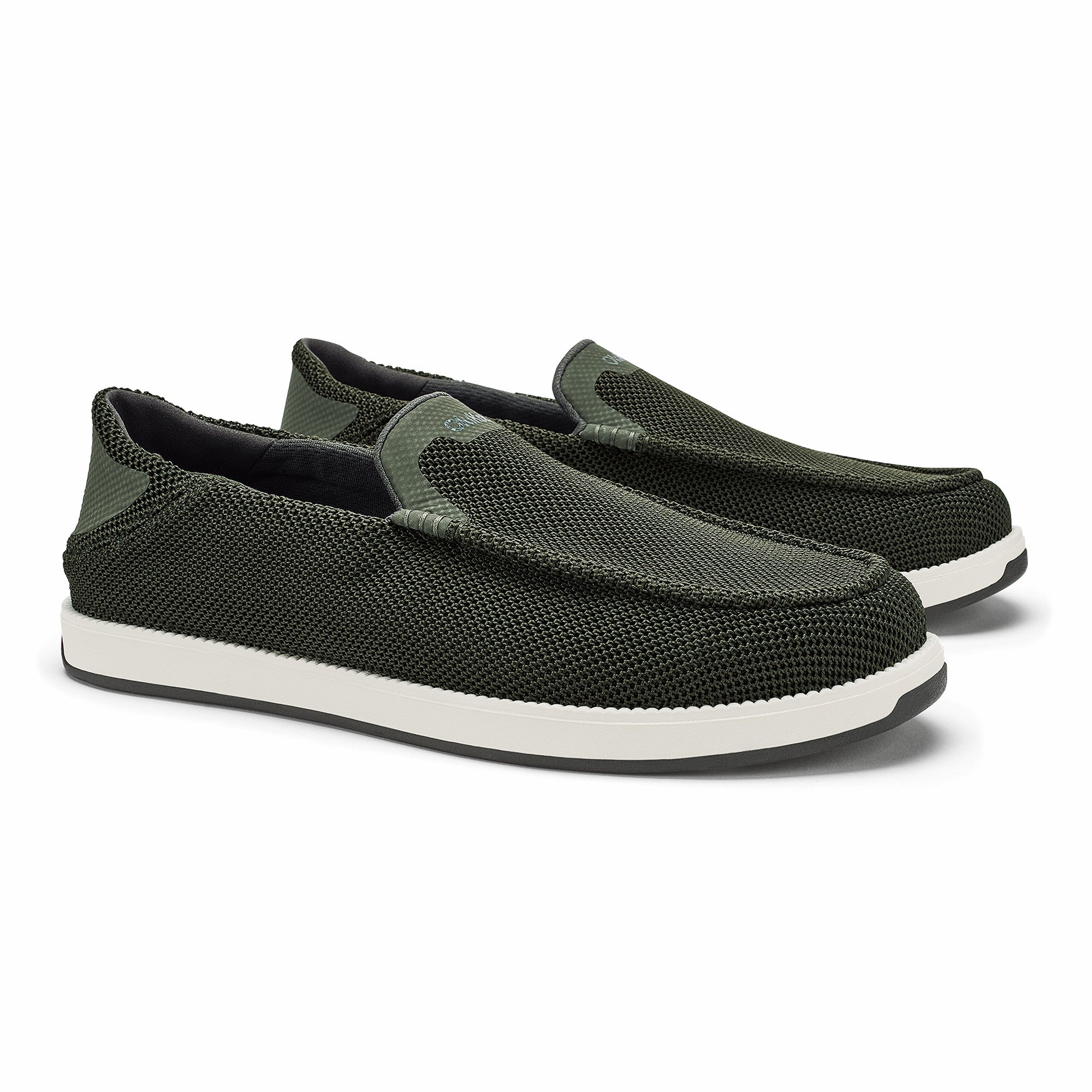 Kākaha Mesh Men‘s Slip-On Shoes - Nori