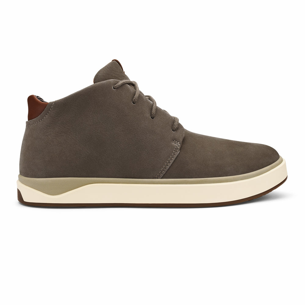 Papakū 'Ili Waterproof Leather Boots- Mustang