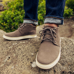 Papakū 'Ili Waterproof Leather Boots- Mustang