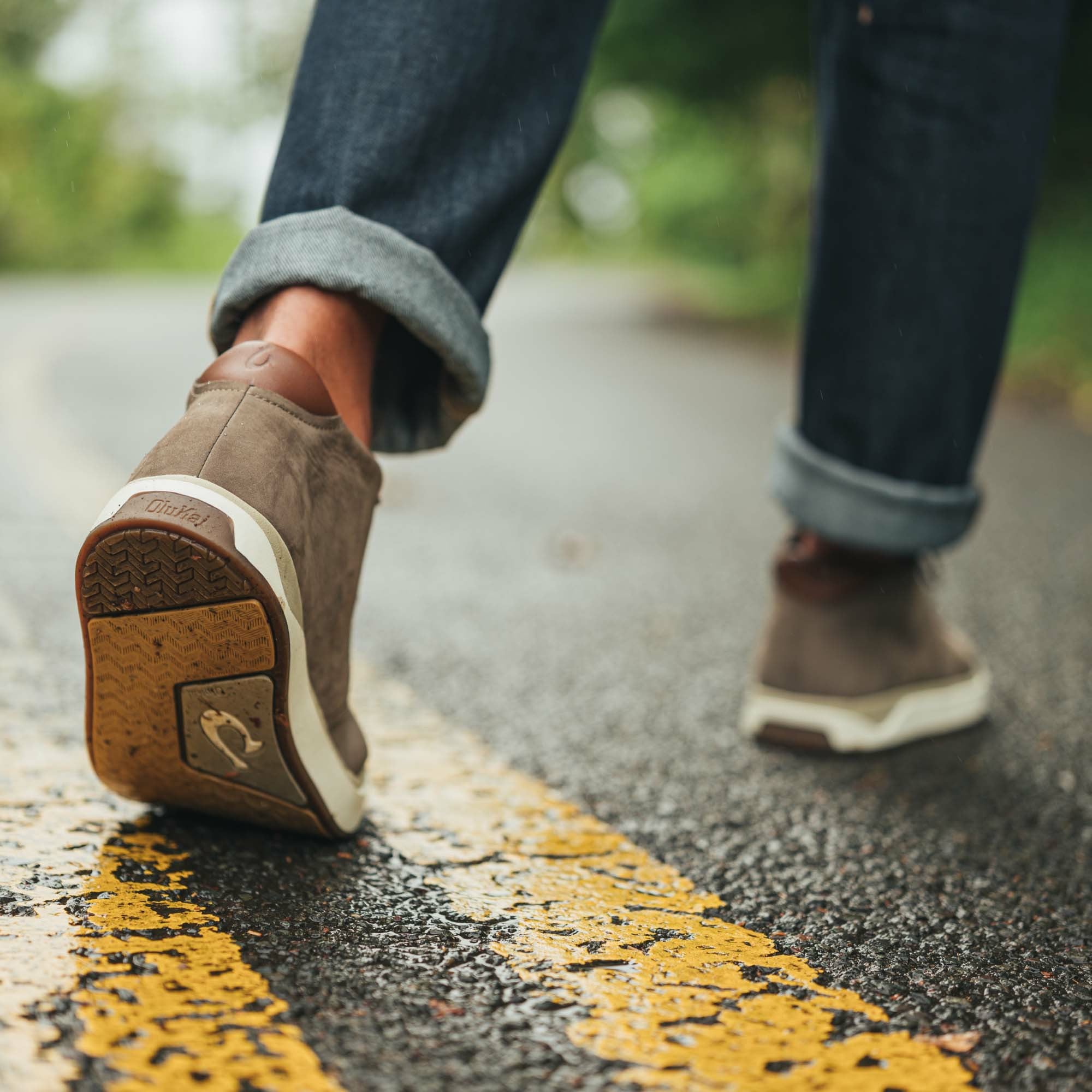 Papakū 'Ili Waterproof Leather Boots- Mustang