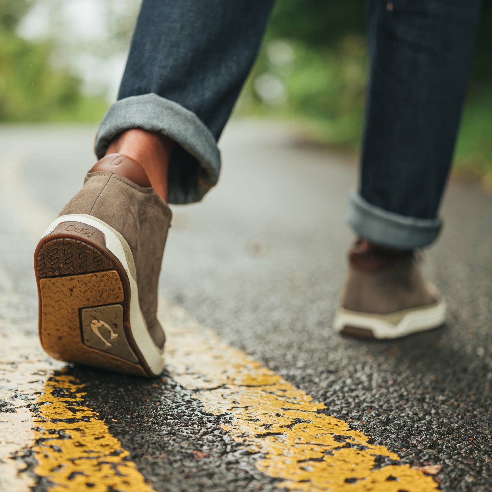 Papakū 'Ili Waterproof Leather Boots- Mustang