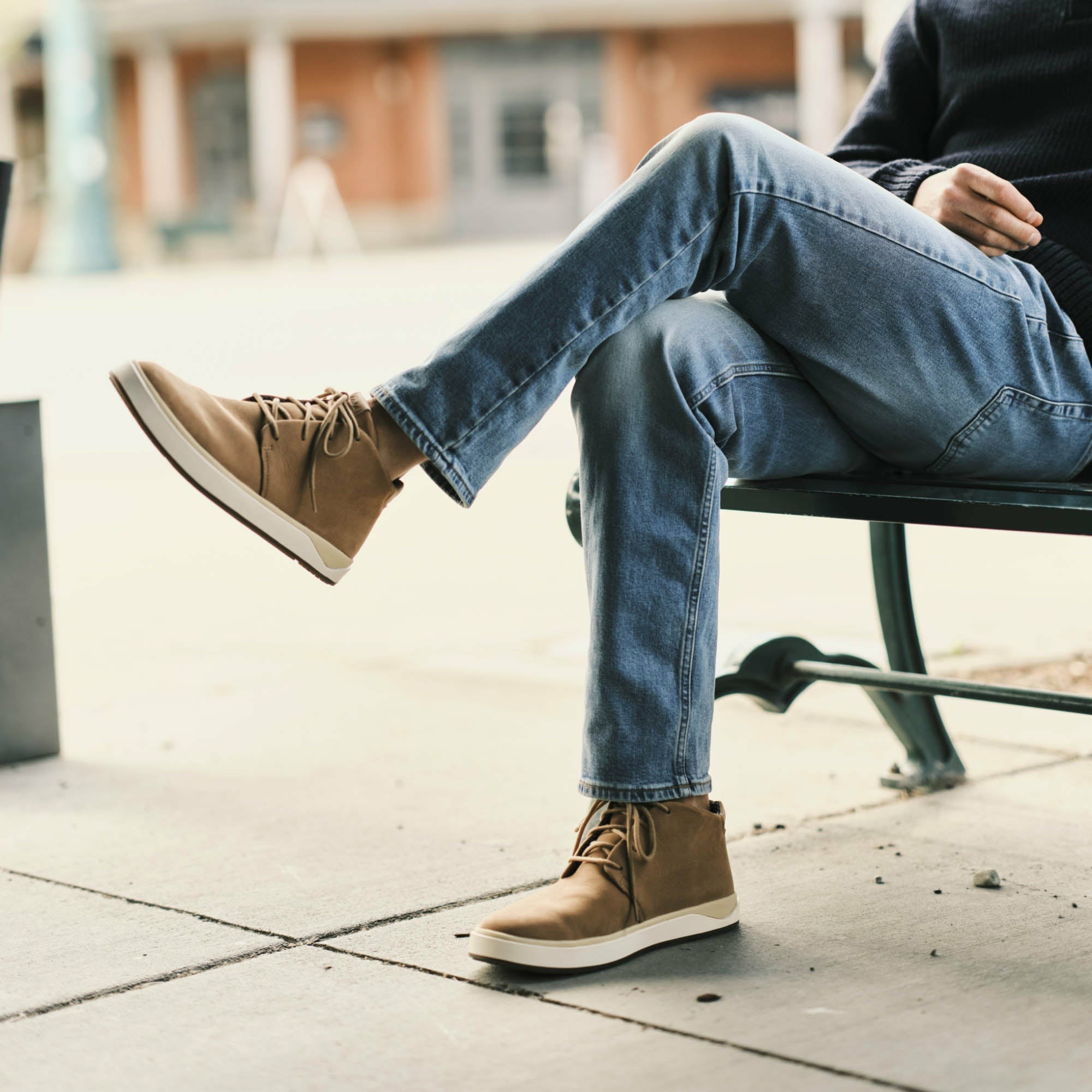 Papakū 'Ili Waterproof Leather Boots- Tan