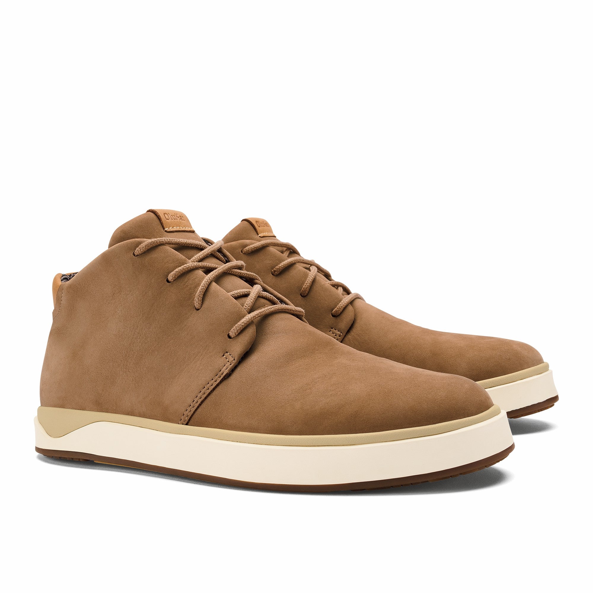 Papakū 'Ili Waterproof Leather Boots- Tan