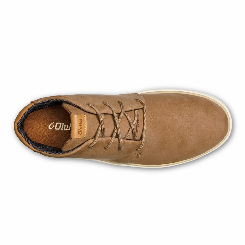 Papakū 'Ili Waterproof Leather Boots- Tan