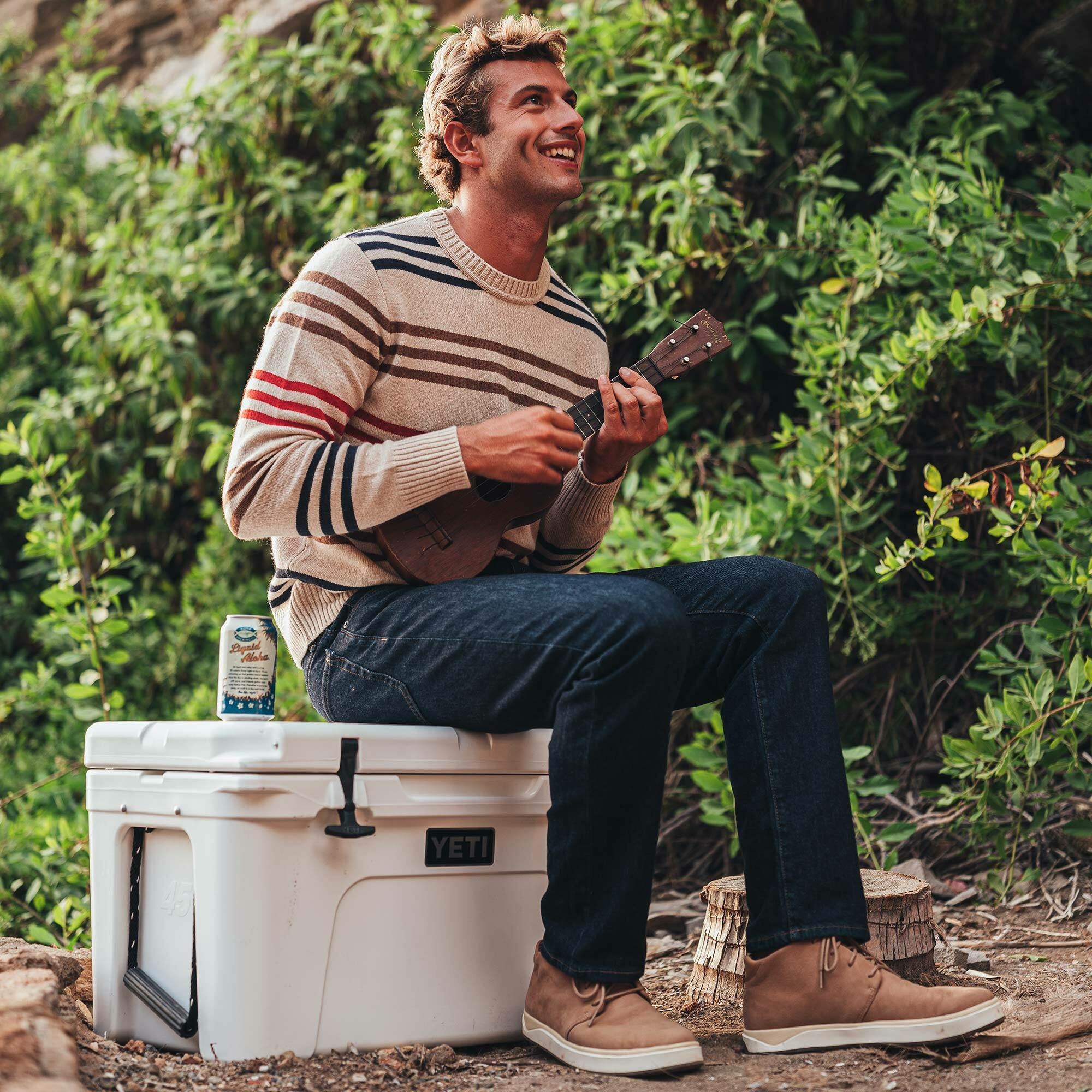 Papakū 'Ili Waterproof Leather Boots- Tan