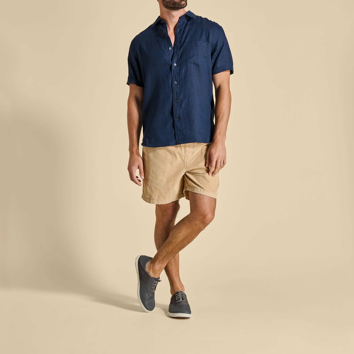 Nohea Moku Men's Boat Shoes - Charcoal / Clay