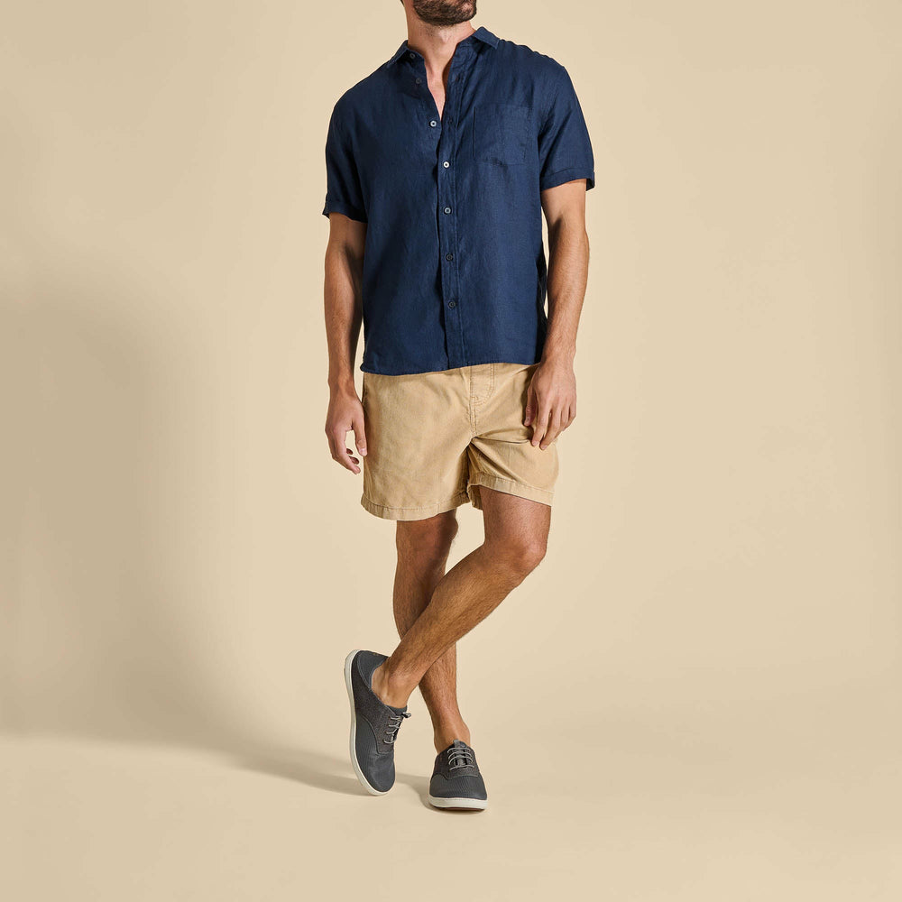 Nohea Moku Men's Boat Shoes - Charcoal / Clay